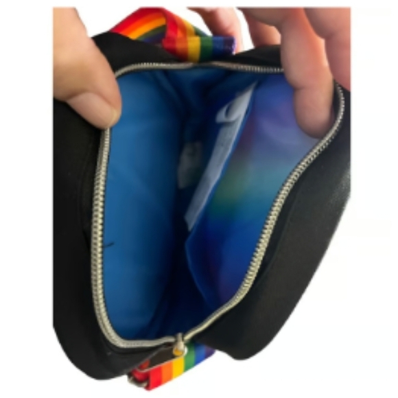 LOUNGEFLY | RARE Disney Stitch Pride 🏳️‍🌈 Rainbow Crossbody ~ Collectible - Picture 5 of 7